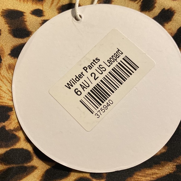 NWT: Princess Polly Wilder Leopard Pants - Picture 4 of 5